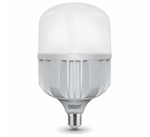Лампа светодиодная Gauss E40 80W 6500K матовая 63438