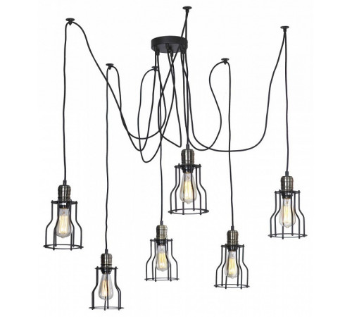Подвесная люстра Lussole Loft Shirley GRLSP-9310