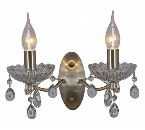 Бра Illumico IL0265-2WSQ-24 AB CASTOR Бра Illumico IL0265-2WSQ-24 AB CASTOR
