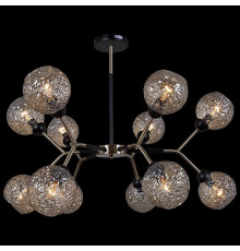 Люстра на штанге Illumico IL0268-12PSQ-79 BK AB