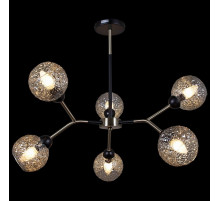Люстра на штанге Illumico IL0268-6PSQ-79 BK AB