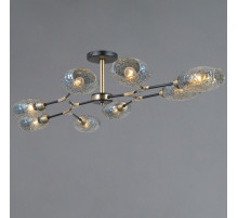 Люстра на штанге Illumico IL0272-8CSQ-25 BK AB TRENTO
