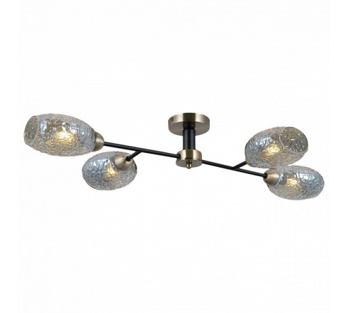 Люстра на штанге Illumico IL0285-4CSQ-79 BK AB Люстра на штанге Illumico IL0285-4CSQ-79 BK AB