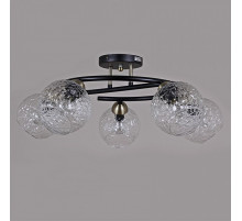 Люстра на штанге Illumico IL0296-5CSQ-79 BK AB