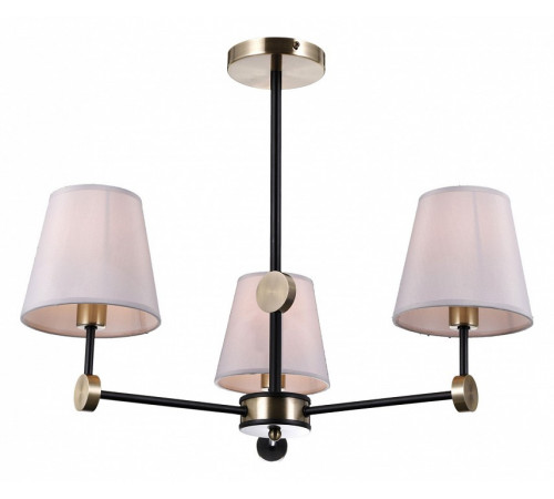 Люстра на штанге Illumico IL0394-3CSQ-24 BK AB CASTOR