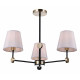 Люстра на штанге Illumico IL0394-3CSQ-24 BK AB CASTOR