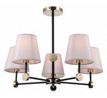 Люстра на штанге Illumico IL0394-5CSQ-24 BK AB CASTOR