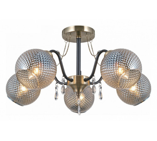 Люстра на штанге Illumico IL0432-5CSQ-29 AB BK