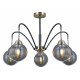 Люстра на штанге Illumico IL0433-5PSQ-79 BK AB
