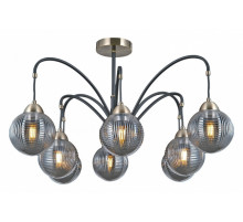 Люстра на штанге Illumico IL0433-8PSQ-79 BK AB