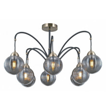 Люстра на штанге Illumico IL0433-8PSQ-79 BK AB