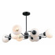 Люстра на штанге Illumico IL0451-8PCSQ-79 BK