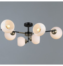 Люстра на штанге Illumico IL0469-6CSQ-24 BK AB LIBRA