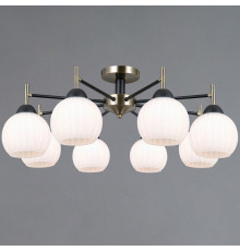 Люстра на штанге Illumico IL0579-8CSQ-25 BK AB TRENTO