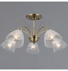 Люстра на штанге Illumico IL0594-5CSQ-25 AB AREZZO