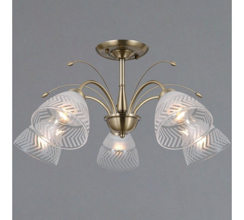 Люстра на штанге Illumico IL0594-5CSQ-25 AB AREZZO