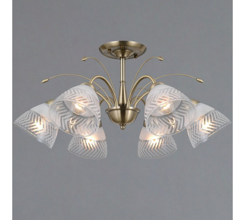Люстра на штанге Illumico IL0594-6CSQ-25 AB AREZZO Люстра на штанге Illumico IL0594-6CSQ-25 AB AREZZO