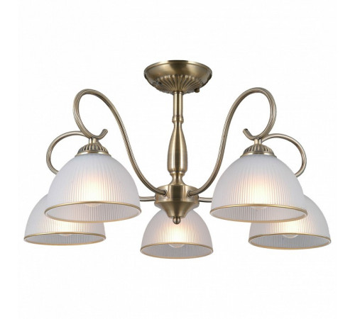 Люстра на штанге Illumico IL0621-5CSQ-24 AB CAPELLA Люстра на штанге Illumico IL0621-5CSQ-24 AB CAPELLA