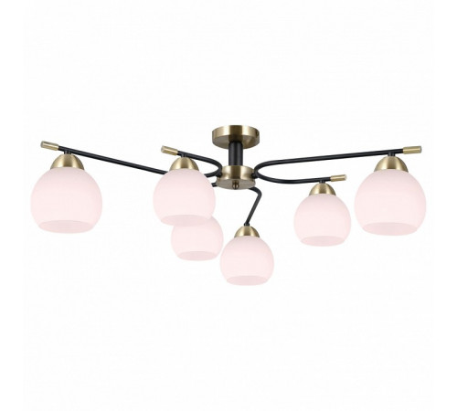 Потолочная люстра Illumico IL0638-6CSQ-24 AB BK LIBRA