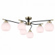 Потолочная люстра Illumico IL0638-6CSQ-24 AB BK LIBRA