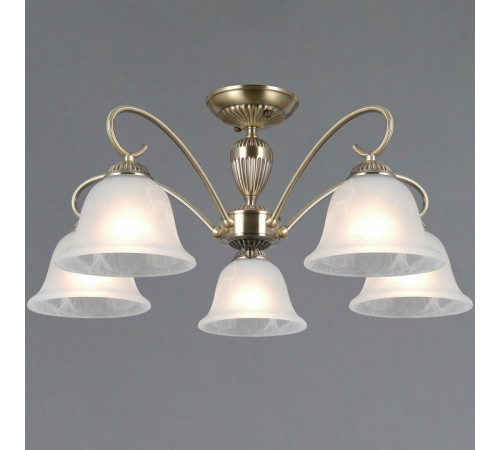 Люстра на штанге Illumico IL0696-5ASQ-25 AB AREZZO