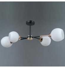 Люстра на штанге Illumico IL0715-4CSQ-24 BK GD LIBRA