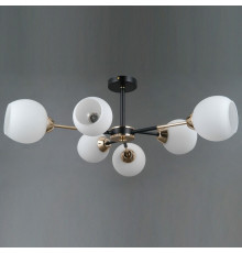 Люстра на штанге Illumico IL0715-6CSQ-24 BK GD LIBRA