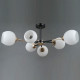 Люстра на штанге Illumico IL0715-6CSQ-24 BK GD LIBRA