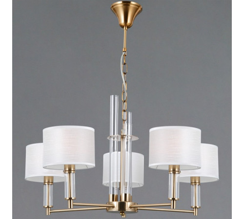 Подвесная люстра Illumico IL0755-5PSQ-25 BRASS GENOA