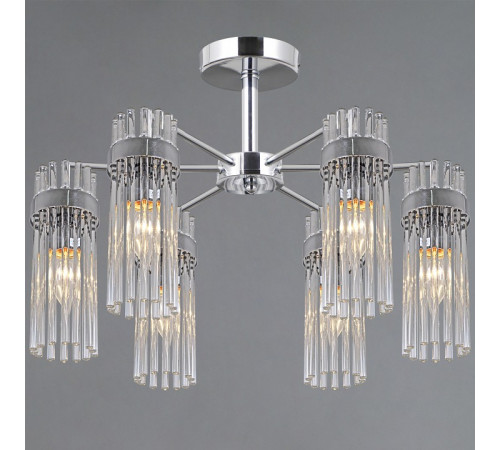 Люстра на штанге Illumico IL0761-6CSQ-25 CR GENOA