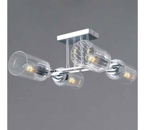 Потолочная люстра Illumico IL0780-4CSQ-25 CR NAPLES
