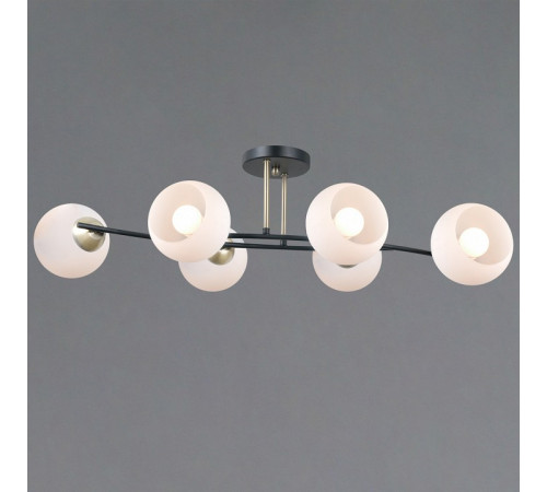 Потолочная люстра Illumico IL0798-6CSQ-25 BK AB TRENTO
