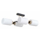 Потолочная люстра Illumico IL0809-4ASQ-25 BK AB NAPLES