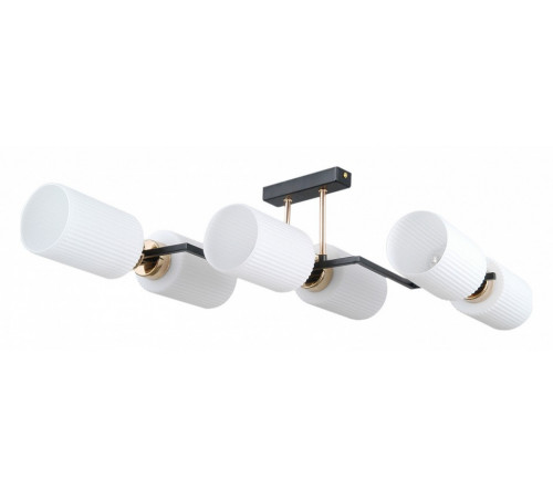 Потолочная люстра Illumico IL0809-6ASQ-25 BK AB NAPLES