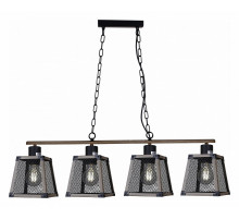 Подвесная люстра Illumico IL1006-4LL-05 BK WOOD