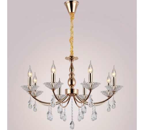 Подвесная люстра Illumico IL1242-8PPA-29 GD