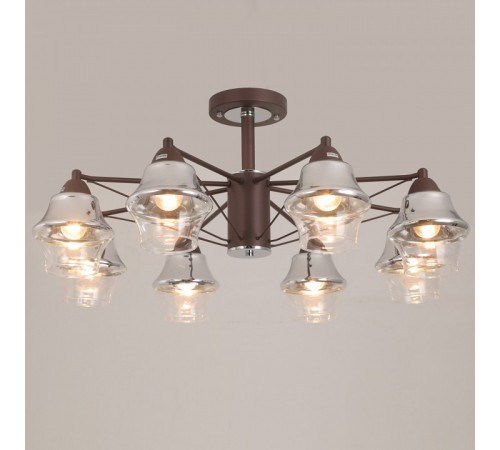 Люстра на штанге Illumico IL1303-8CPA-19 CF CR