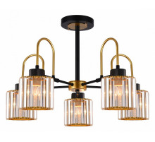 Люстра на штанге Illumico IL1305-5CPA-29 BK GD