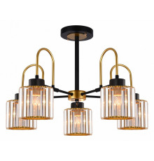 Люстра на штанге Illumico IL1305-5CPA-29 BK GD