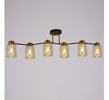 Потолочная люстра Illumico IL6111-6COU-79 BK GD Qui