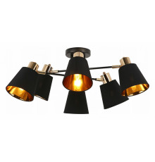 Потолочная люстра Illumico IL6116-6COU-79 BK GD Abelie