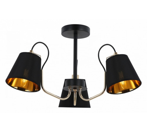 Люстра на штанге Illumico IL6120-3COU-79 BK GD