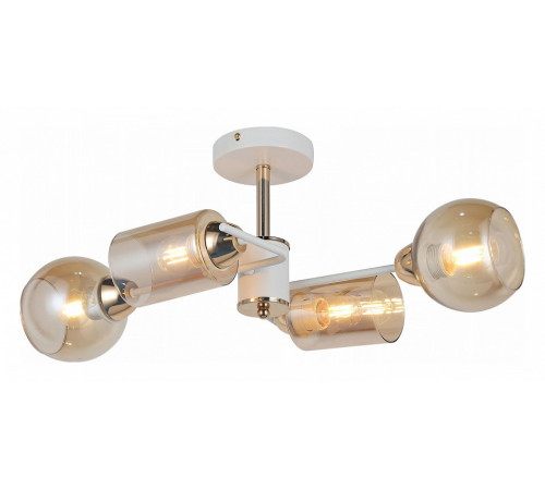 Люстра на штанге Illumico IL8243-4COU-79 WH GD Люстра на штанге Illumico IL8243-4COU-79 WH GD