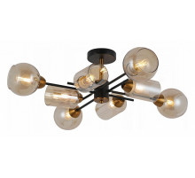 Люстра на штанге Illumico IL8243-8COU-79 BK GD