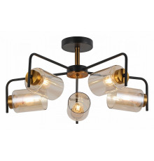 Люстра на штанге Illumico IL8248-5COU-79 BK GD