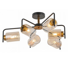 Люстра на штанге Illumico IL8248-6COU-79 BK GD