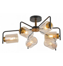 Люстра на штанге Illumico IL8248-6COU-79 BK GD