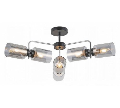 Люстра на штанге Illumico IL8249-6COU-79 BK CR