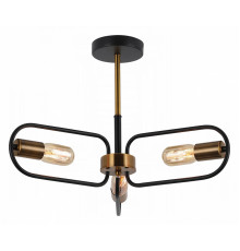 Люстра на штанге Illumico IL8253-3COU-79 BK GD