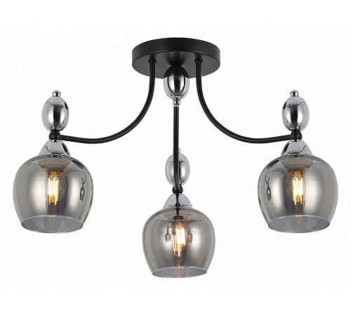 Потолочная люстра Illumico IL8258-3COU-79 BK CR